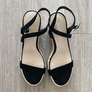 Charles David espadrille wedges